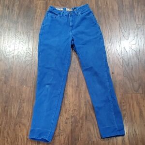 Vintage Express No 4 Classic Blue Straight Leg Women's Jeans
